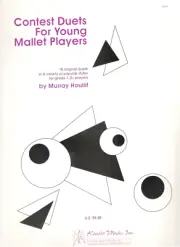 CONTEST DUETS FOR YOUNG MALLET PLAYERS MUSIC BOOK KENDOR HOULLIF DRUM BRAND NEW