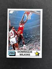 1990 Dominique Wilkins #266 Card Panini Basket NBA 90