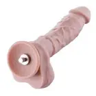 HiSmith 6.9" Original Silicone Dildo Attachment Fits KlicLok Sex Machine Adult
