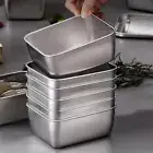 6Pack -Food Storage Containers with Lids Meal Prep Containers Reusable Stainless
