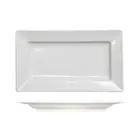 Melamine Rimmed Platter White 445x220mm Ryner Commercial Plastic Servingware