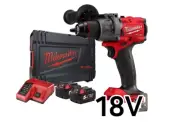 Milwaukee M18 FPD3 BL 2x5.0Ah Keyless 13mm 2100Rpm 33000Bpm 158Nm *Charger_220V*