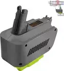 Hygieia Ryobi Converter Ryobi ONE+ 18V To Dyson V10 Battery Converter Adapter