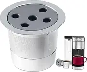 Coffee Pods for Coffee Maker | Stainless Steel Detachable Coffee Filter,Rust-Proof Coffee Filter, Coffee Accessories for Home, Cafes, Hotels, Living Rooms