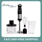 Healthy Choice Hand Blender Stick Mixer Puree Stainless Steel Food Processor AU