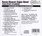 SAVOY-DOUCET CAJUN BAND TWO STEP D'AMADÉ NEW CD