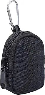[Generic] Coin Purse with Zip- Small Belt Coin Pouch | Coin Purse Men, Keychain Bag Coin Purse, Belt Bag Change Purse, Portable Coin Pouch, Oxford Cloth Storage Bag for Outdoor, Camping, Hiking and Traveling