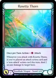 FAB COLD FOIL Rosetta Thorn (Armory) - Promotional Cards Card # 068