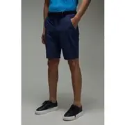 Mens Navy Man Active Slim Fit Golf 8.5inch Short