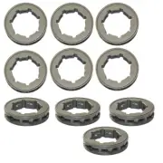 10Pcs 3/8" 7T Clutch Drum Rim Sprocket For STIHL 038 MS380 MS381 MS440 Chainsaw