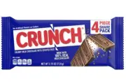 Nestle Crunch 4-Piece Share Pack - 2.75oz - Milk Chocolate with Crispy Rice