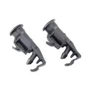 2Pcs Windshield Washer Spray Nozzle Black Fit for Ssangyong Korando C New Actyon 2011+ 7842334000