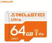 Teclast 64GB Class 10 - Micro SD Memory Card - SDXC UHS-I A1 V30 4K Video Record