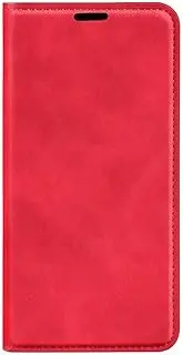 YKNIUFLY Case for Nokia C31, PU Leather Flip Folio Wallet Cover, with Card Slots, Case Cover for Nokia C31.(Red)
