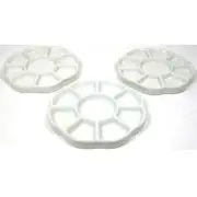 Nine Compartment Bead Sorting Trays Beading Hobby Craft Art Tools 3Pcs