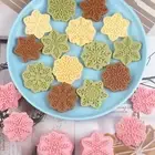 9pcs Biscuit Mold Food Grade Make Cookies Snowflake Cookie Embossing Cutter