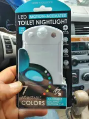LED Motion Sensor Toilet Seat Night Light