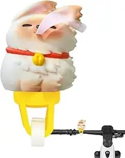 Rukjmqi Scooter Accessories for Kids, Kids Bike Windmill Pinwheel Accessory, Compact Cute Animal Fun Stylish Ornament for Girl Boy Motorcycle Scooter Handle Outdoor Children