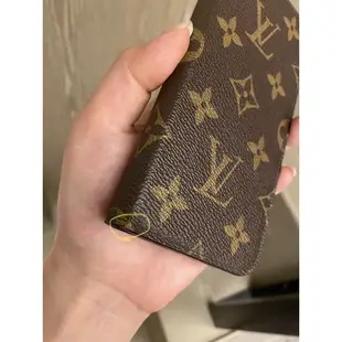 二手正品 有使用痕跡 LOUIS VUITTON LV 手機APPLE IPHONE X.XS 5.8吋通用 老花手機殼