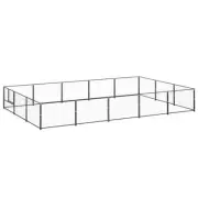 Dog Kennel Outdoor Pet Cage Crate Fence Run Enclosure Play Pen House Large 15m²
