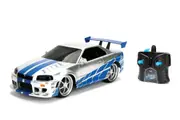 Fast & Furious R/C 2002 Nissan Skyline GT-R Window Box, 1:16 Scale
