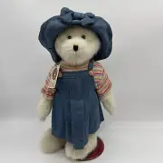Boyd’s Bear Plush Teddy With Jumper And Bloomers Matching Hat