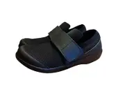 Traq By Alegria Q Chip Women's Smart Walking Shoes Qwik Black Out Size 39 US 9