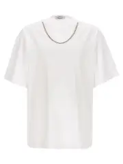 [Ambush] Ambush-Ballchain T Shirt Bianco-Uomo L White