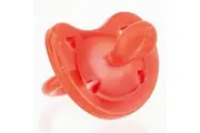 Physio Soft Silicone Soother (Red) - 6-16 Months