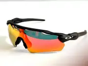 NEW Oakley Radar EV Patn Sunglasses Black Frame Polarization Lenses OO9208