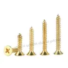 M2 M3 M4 M5 M6 Brass Phillips Countersunk Head Self Tapping Screw Wood Screws