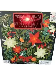Aldi Mini Puzzle Advent Calendar Christmas - 12 Puzzles/80 Pcs Each - New