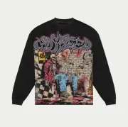 GodSpeed Stoner (Black Wash) Long Sleeve T-shirt