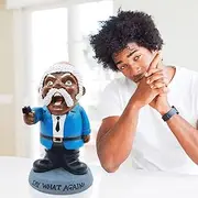 "Say What Again" Angry Garden Gnome, Funny Gnome with a Weapon Resin Ornaments, 9" War Gnome Outdoor Garden Statues for Indoor/Outdoor/Lawn/Yard Art Decorations