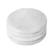 Davis & Waddell Nuvolo Marble Coaster 10x10x1cm - Set of 4 Grey