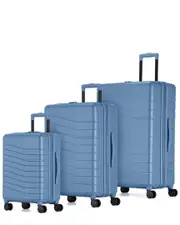 Bugatti Munich 3pc Hardside Expandable Luggage Set