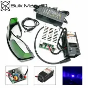 15W Laser Head 450nm 15000mW High Power TTL Adjustable Focus Blue Laser Module