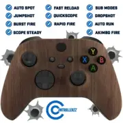 Modded Rapid Fire Wireless Controller for Xbox Series X/S & Xbox One - Wood