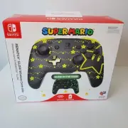 NEW - Rematch Glow Wireless Controller Super Mario Star Glow-in-the-Dark Switch