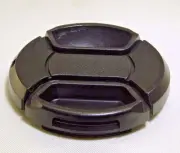 49mm Lens front cap snap on type plastic black
