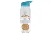 Cinnamoroll Flip Top Bottle (Clear/Multicoloured) (22cm x 7cm)