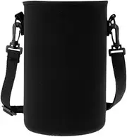 Neoprene Carrier Bag for Water Bottle with Insulation and Pouch, 64oz