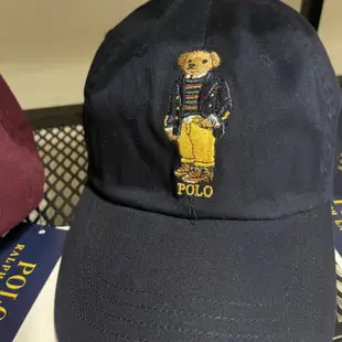 ｛ Via } 台北信義 POLO RALPH LAUREN BEAR CAP 刺繡 泰迪熊 老帽 帽子