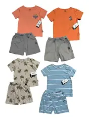 Volcom Baby Toddler Boy’s Short Sets w/Pockets & Soft Fabrics; Sizes 18M-4T, NWT