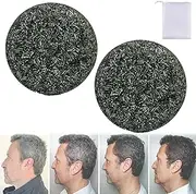 Spartan Gray Hair Reverse Bar, Spartan™ - Gray Hair Reverse Bar, Mane Grey Reverse Bar Men, Spartan Gray Hair Reverse Bar for Men, Gray Hair Reverse Bar, Spartan Soap Gray Hair (2PCS)