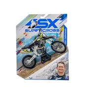 Spin Master 1:10 Scale Supercross Motorcycle Rickey Carmichael Diecast Toy Model