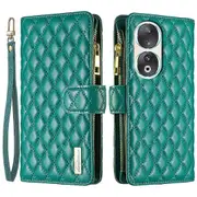 Flip Shell For Honor 50, Zipper Pocket Leather Phone Case Wallet Stand Cover