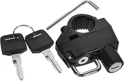 iplusmile 1 Set Theft Fixed Helmet Lock for Motorcycles Secure Helmet Security Lock Lightweight and Compact Design Reliable Protection Against Theft