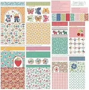 Riley Blake’s Assortment of Premium Quilting Fabric Panels, Perfect for Quilting, Apparel, DIY Crafting, and Home Decor (Zippy Bags 3 Panel)