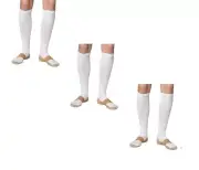 3 Pair Sm/Med Copper Compression Support Socks 20-30mmHg Graduated Men's Women's